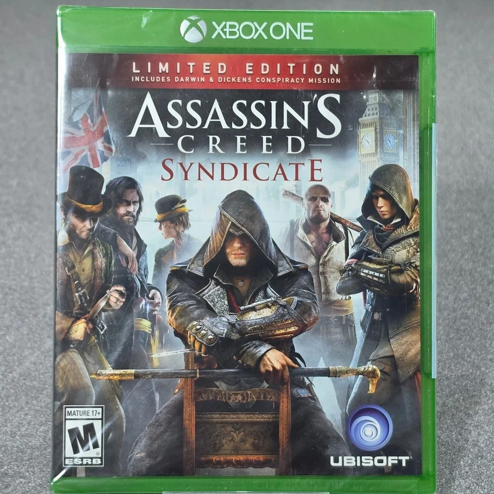 Ubisoft Assassins Creed Syndicate Xbox One N/A Green New Limited Edition DLC
